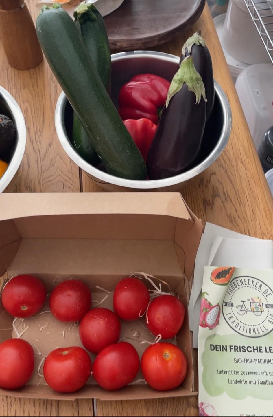 Customer photo review of Bio Obst & Gemüse Retterbox 5kg