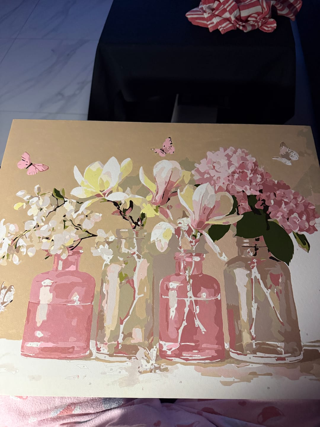 Customer photo review of Fragile | Paint by Number