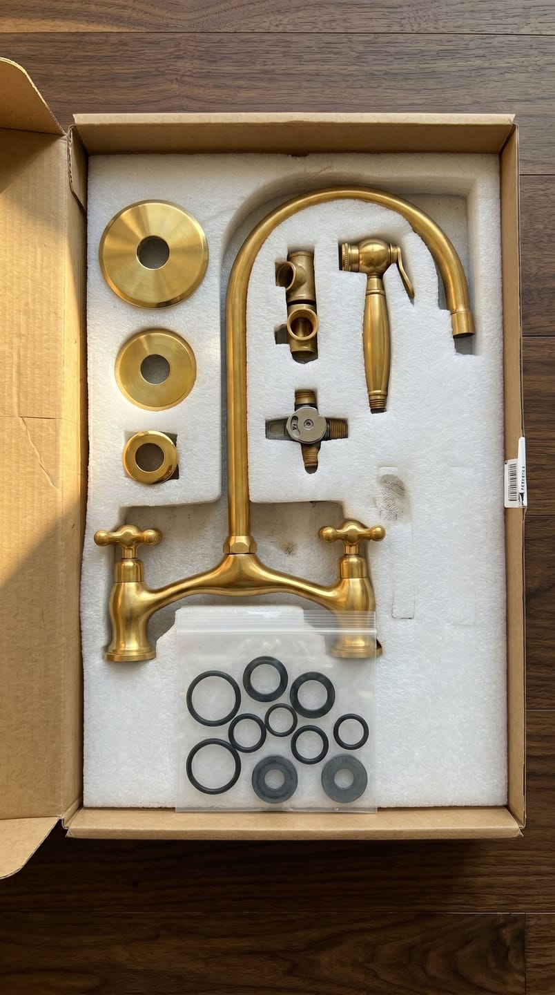 Customer photo review of Victorian Kitchen Faucet