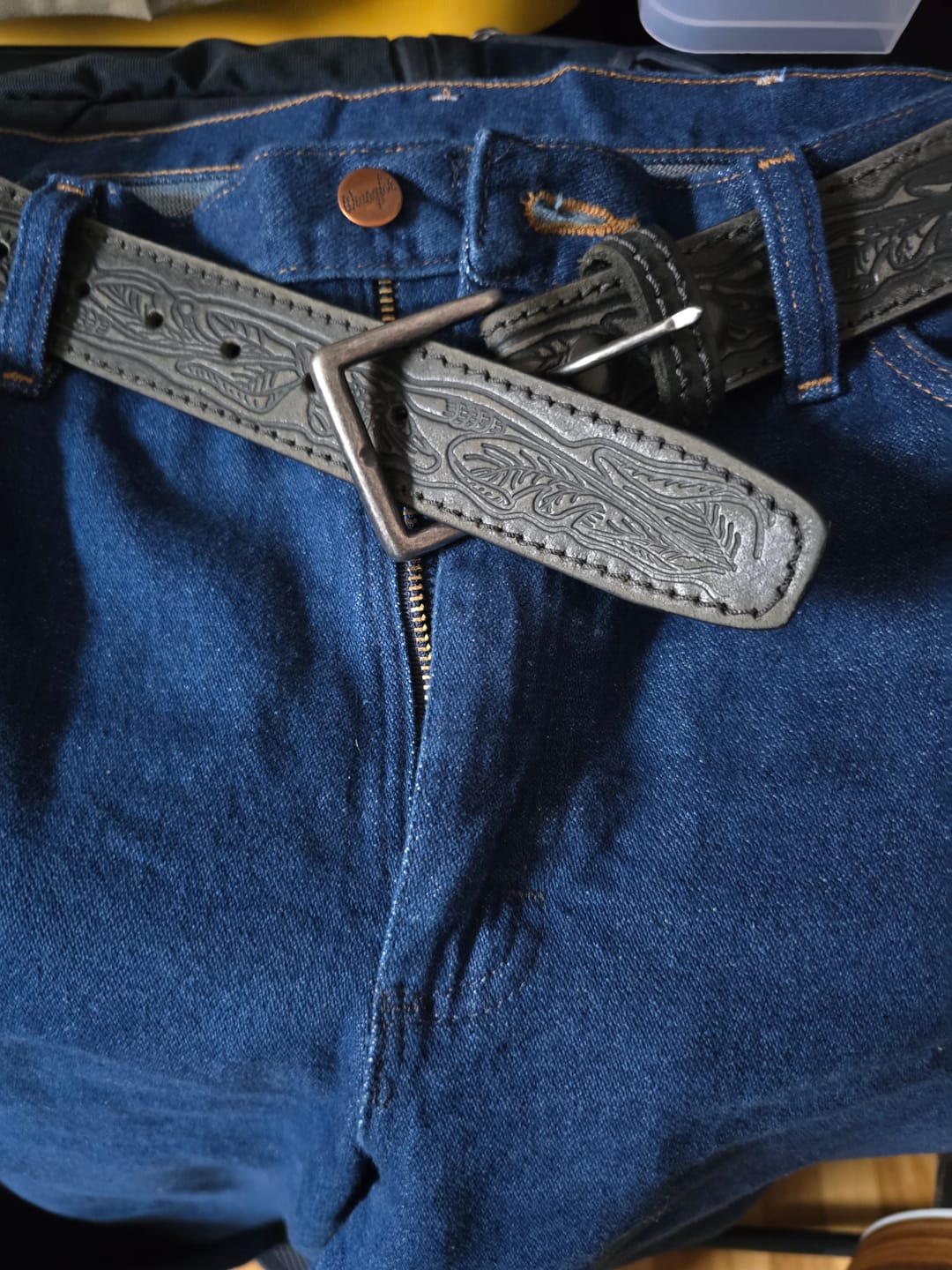 Customer photo review of The Wayfarer Belt