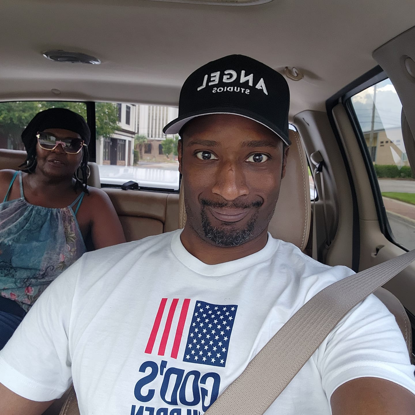 Customer photo review of Angel Studios Hat - Fitted