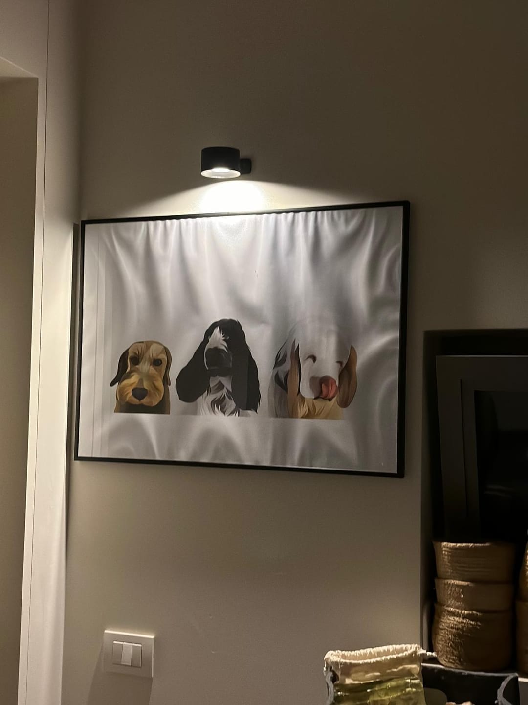 Customer photo review of Lunovia™ | Magnetic 360° Wall Light