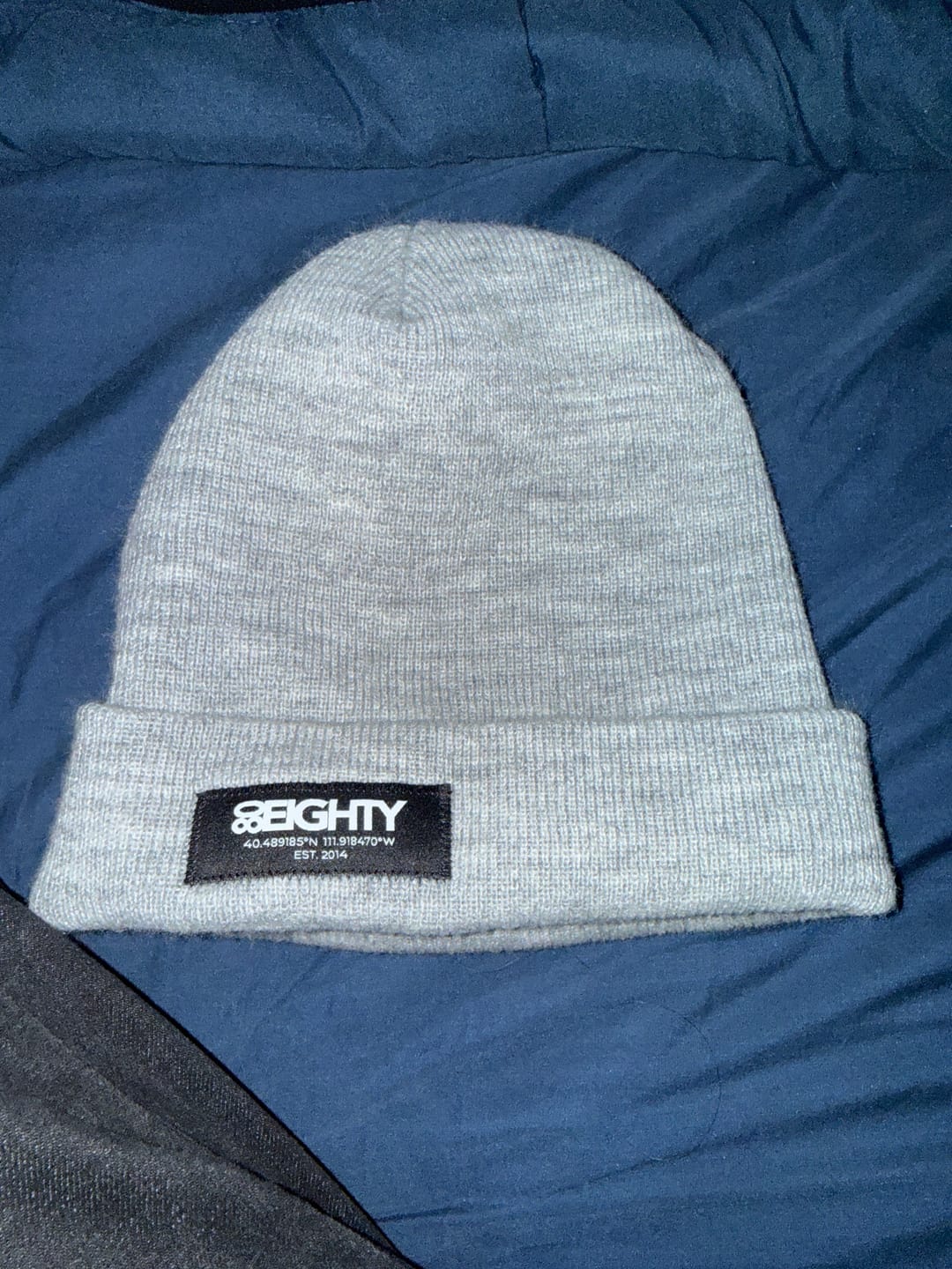 Customer photo review of 80eighty® GCS Gray Beanie
