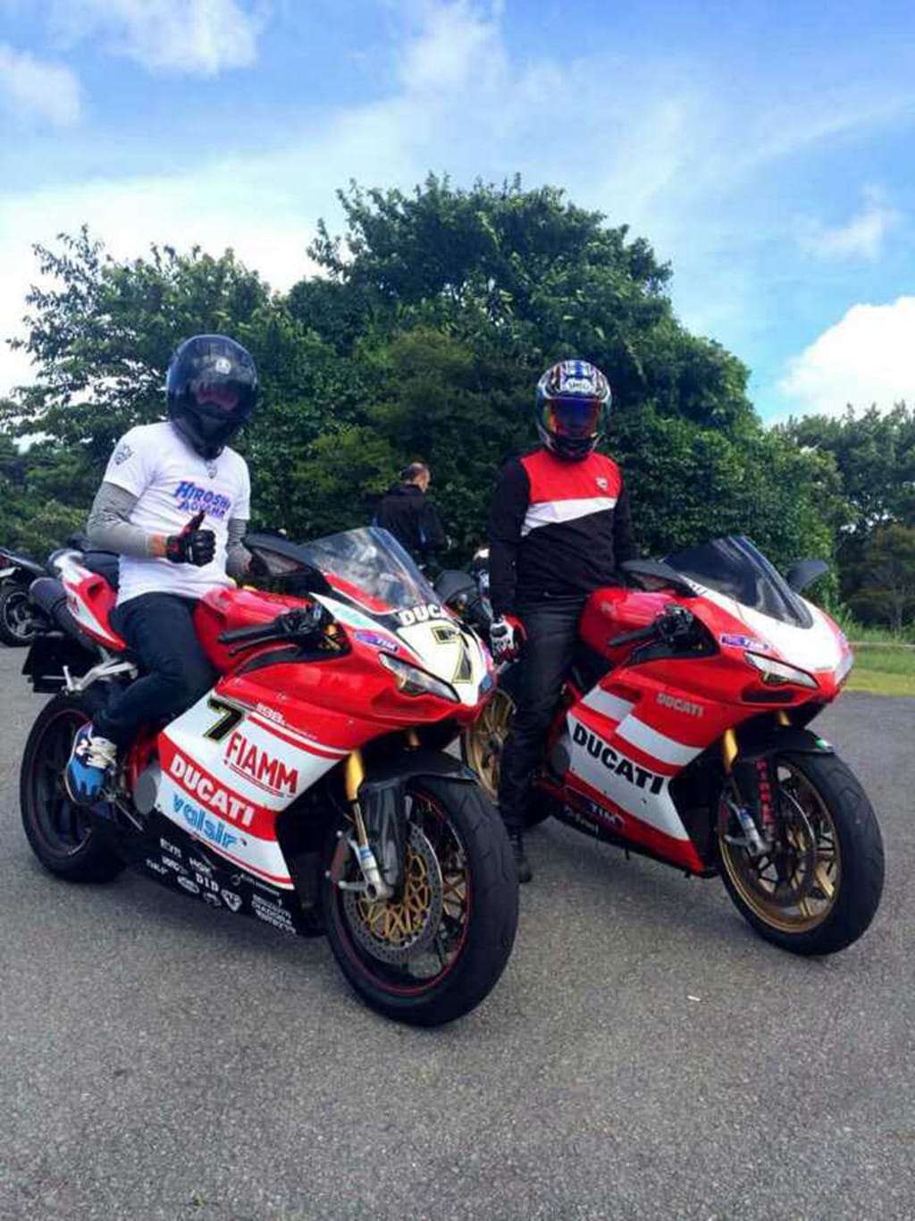 Customer photo review of Custom Design Fairings For Ducati 848 1098 1198 fairing kits