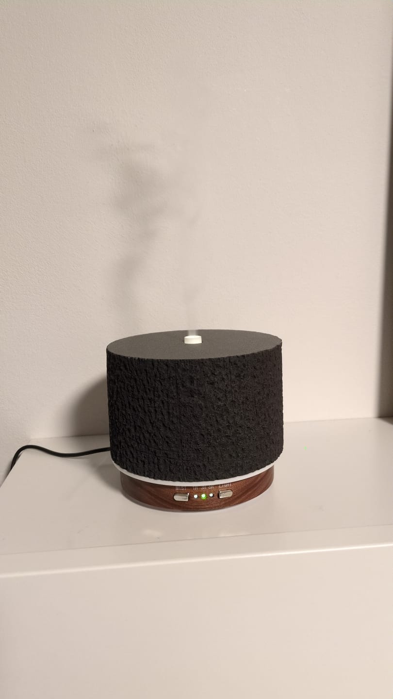 Customer photo review of Close 2 Nature 2.0 tevens nachtlampje - Geurwolkje® Diffuser - Groen - 200 mlh
