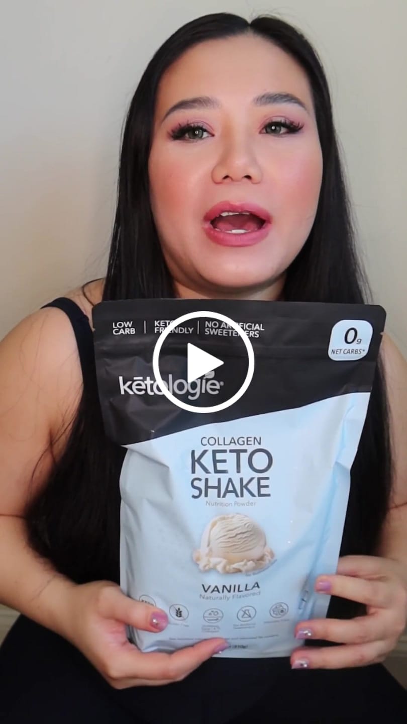 Customer video review of Vanilla Collagen Keto Shake