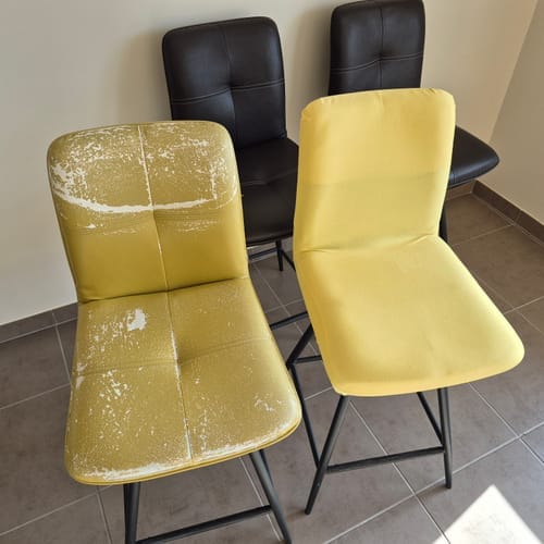 Customer photo review of Housse de chaise de bar imperméable - Léa