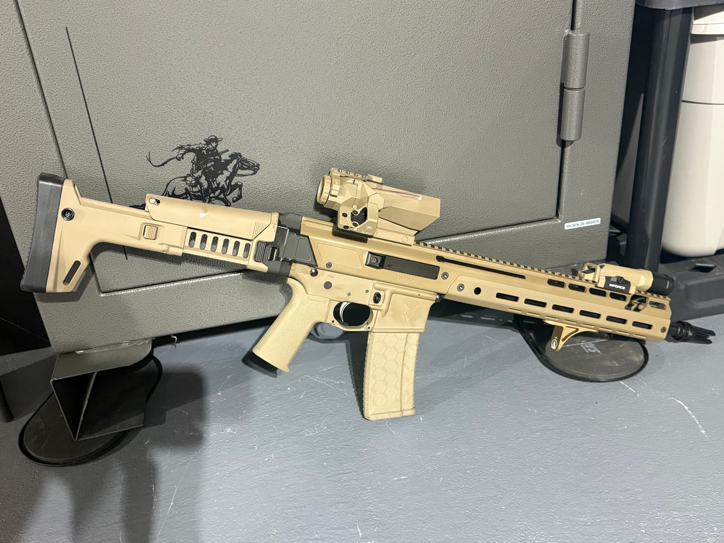 Customer photo review of SATURN™ 4x32 Tactical Scope (2.0)