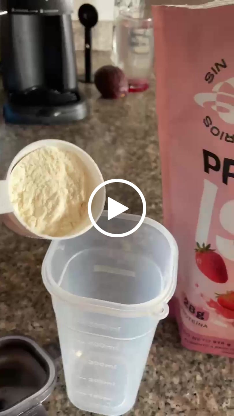 Customer video review of Proteína Aislada ISO - Fresa