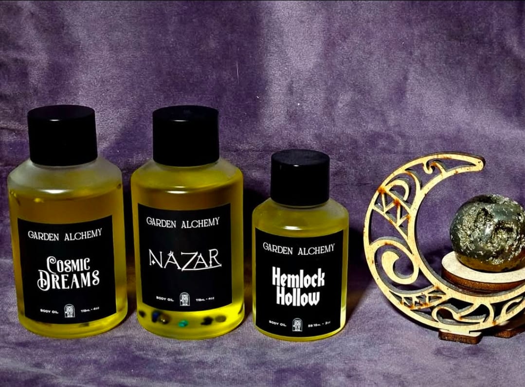 Customer photo review of COSMIC DREAMS W/MAGNESIUM BODY OIL