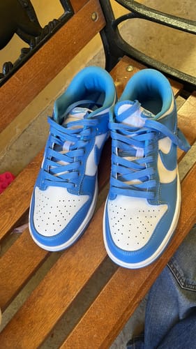 Customer photo review of Tenis Dunk Low University Blue Importado