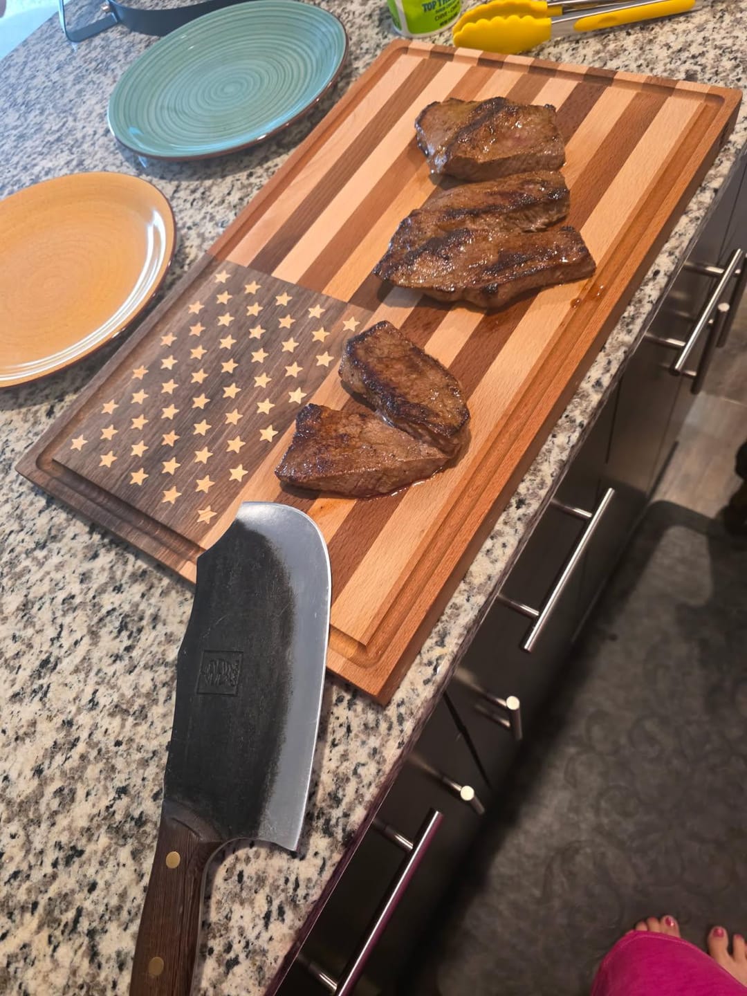 Customer photo review of Drako 7.9” Cleaver
