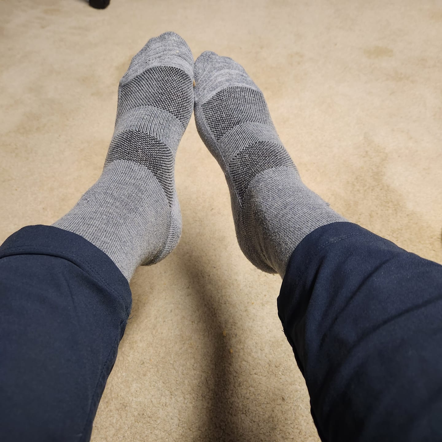 Customer photo review of Crew Socks