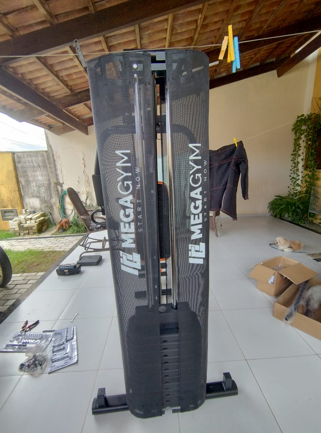 Customer photo review of Estação de Musculação Multifuncional UrbanFit 65k