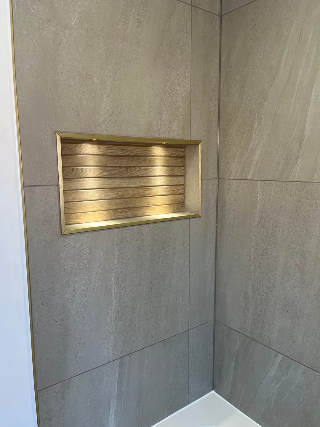 Customer photo review of 1W Ella LED Waterproof IP65 Marker, Step, Deck Light, Gold (Non Dimmable Driver Included)