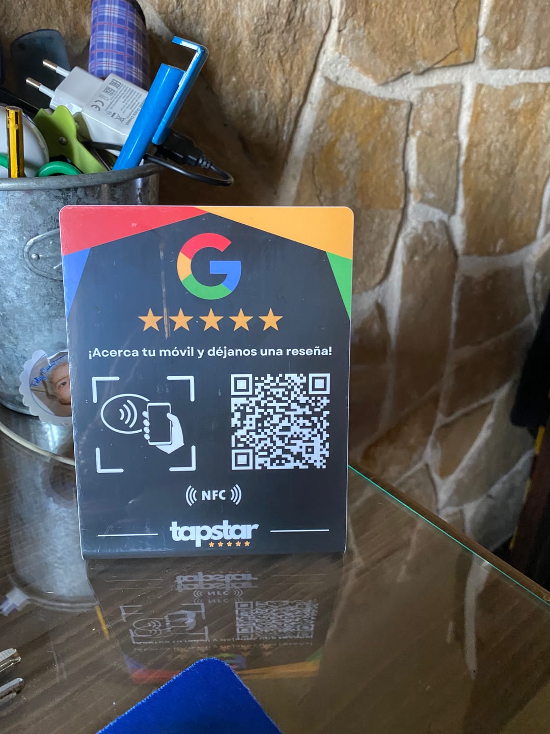 Customer photo review of Expositor Reseñas Google
