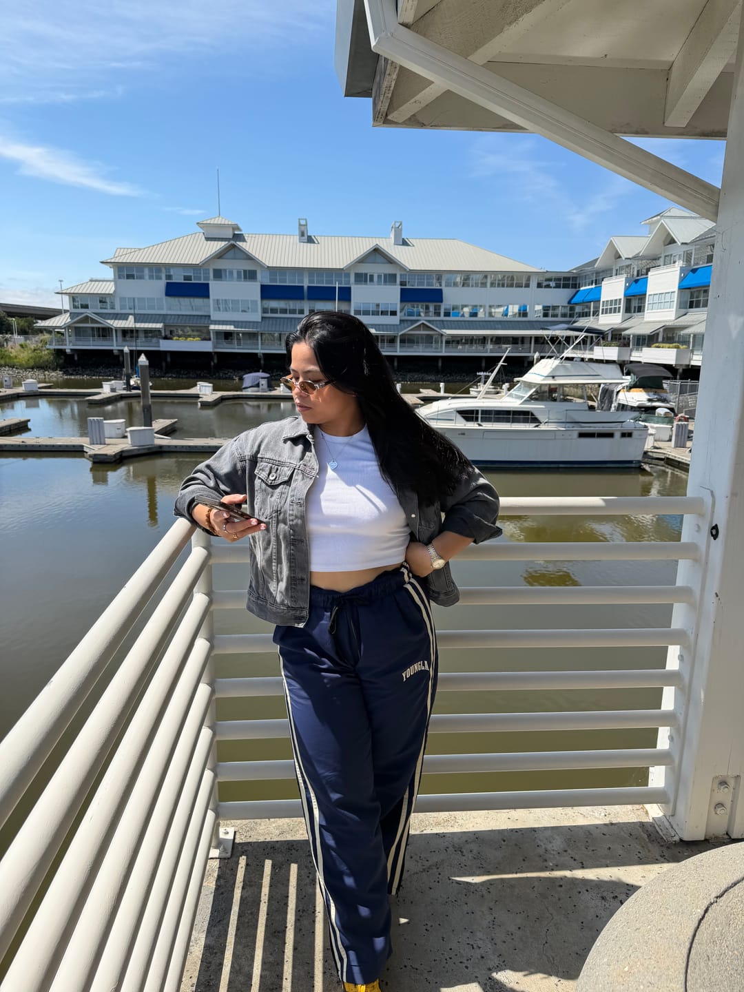 Customer photo review of 249 - Flagship Track Pants