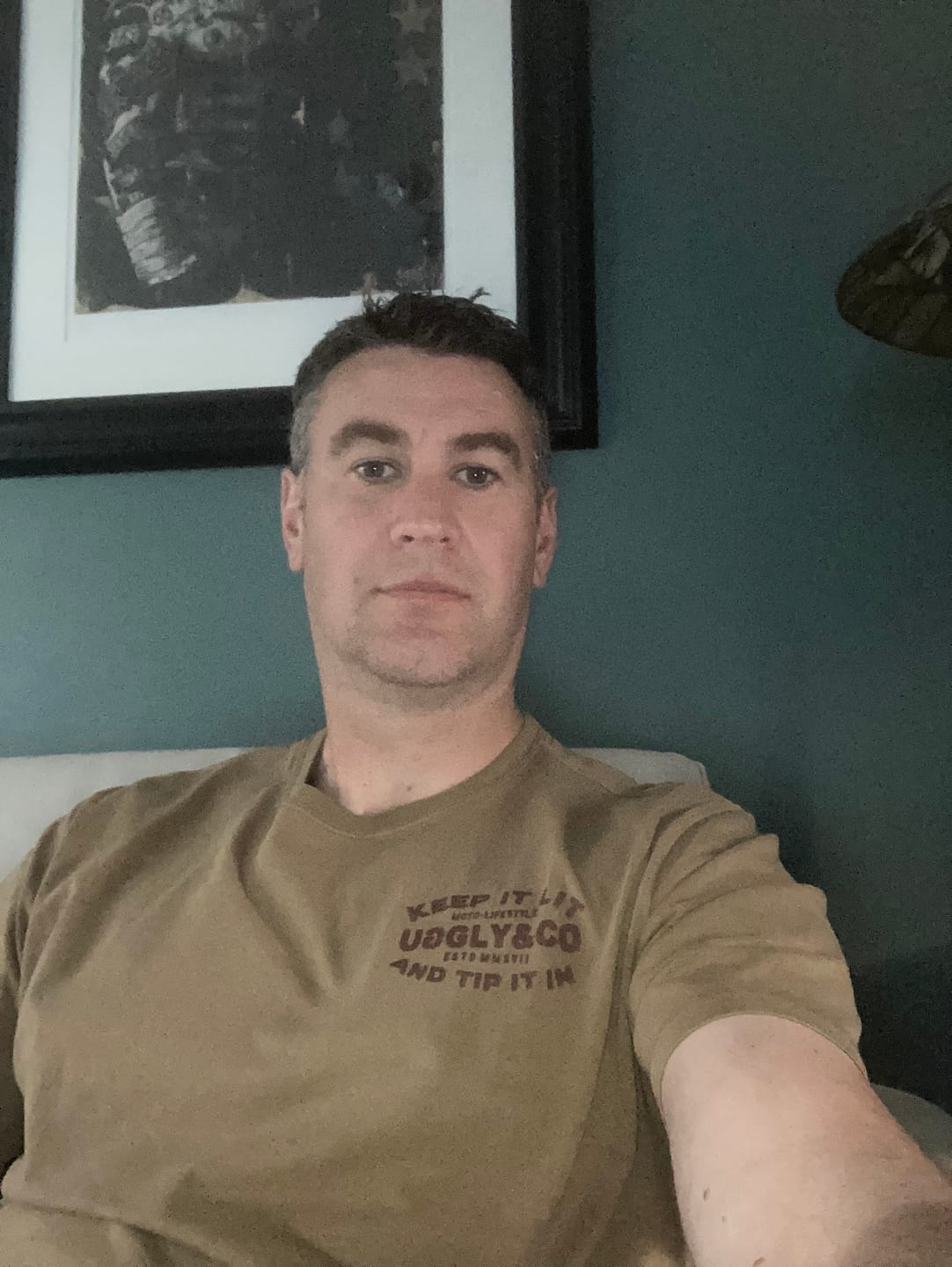 Customer photo review of Malt Keep it Lit' Tee