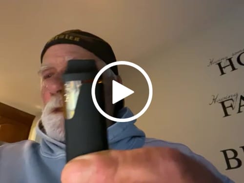 Customer video review of PUR VYB - 2G THCa Live Resin - King Louie (Indica)