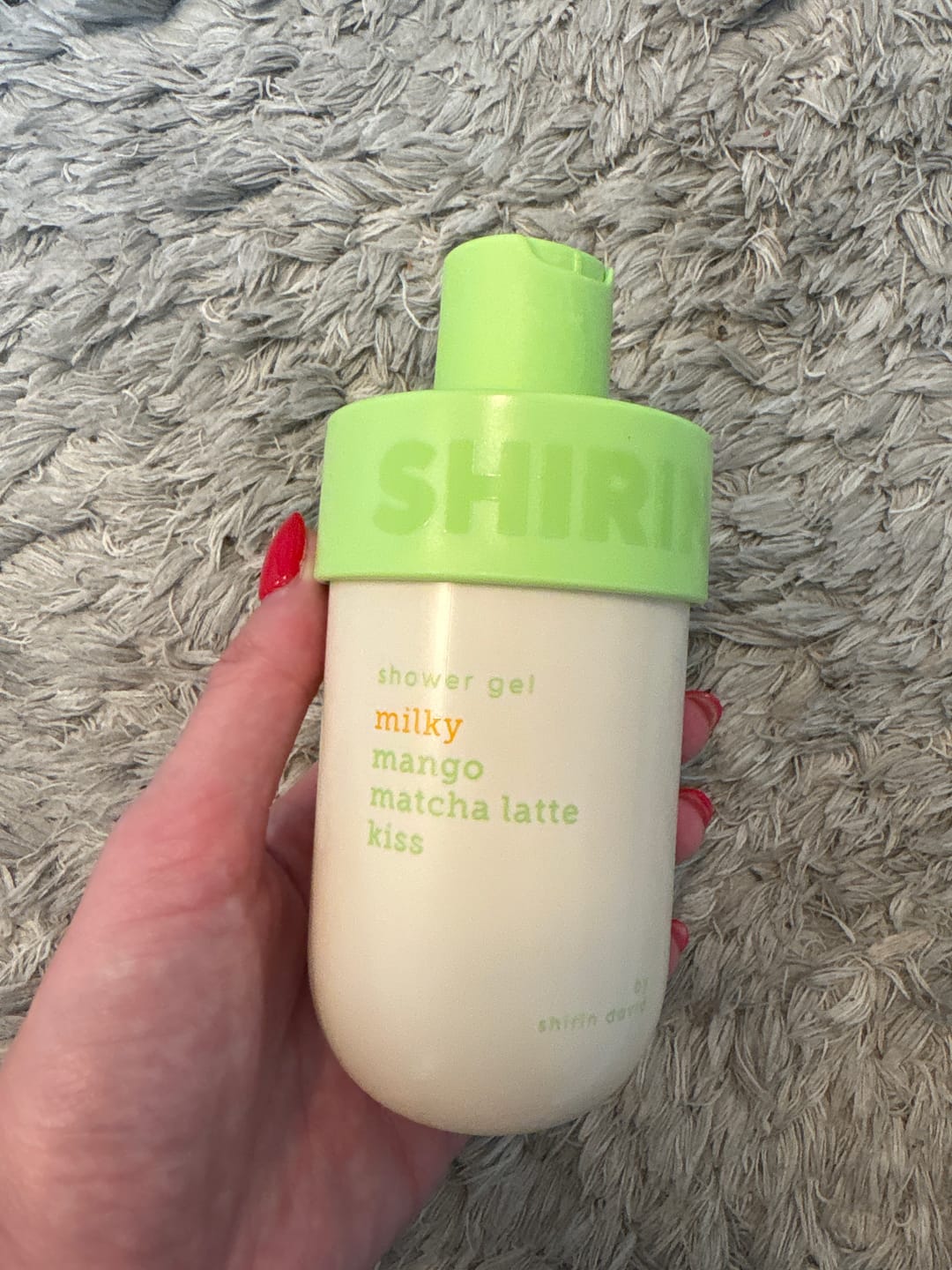 Customer photo review of Shower Gel Milky Mango Matcha Latte Kiss