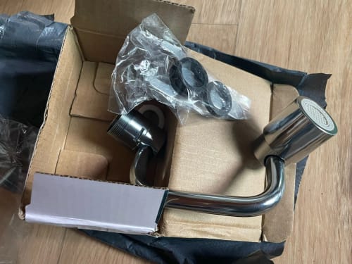 Customer photo review of 1080° Rotatable Faucet Aerator Extension