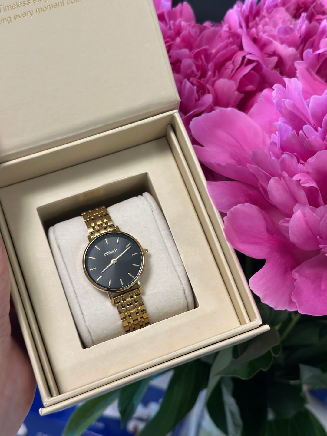Customer photo review of Ruby Petite Gold Black