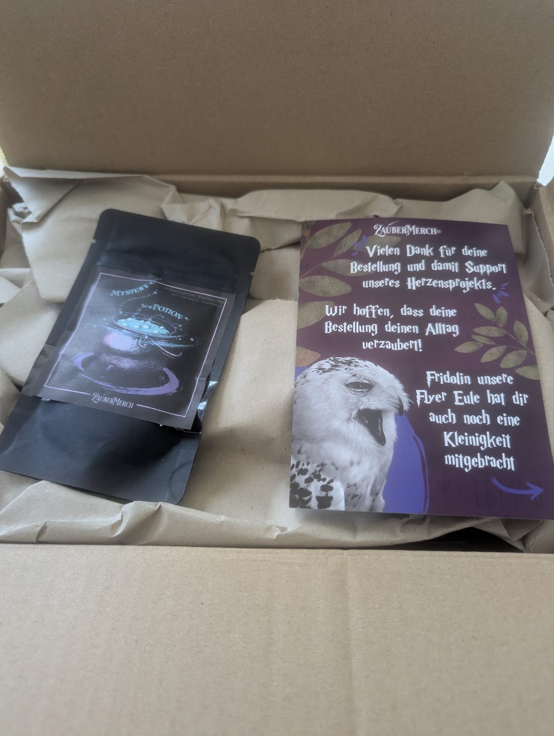 Customer photo review of Packaging