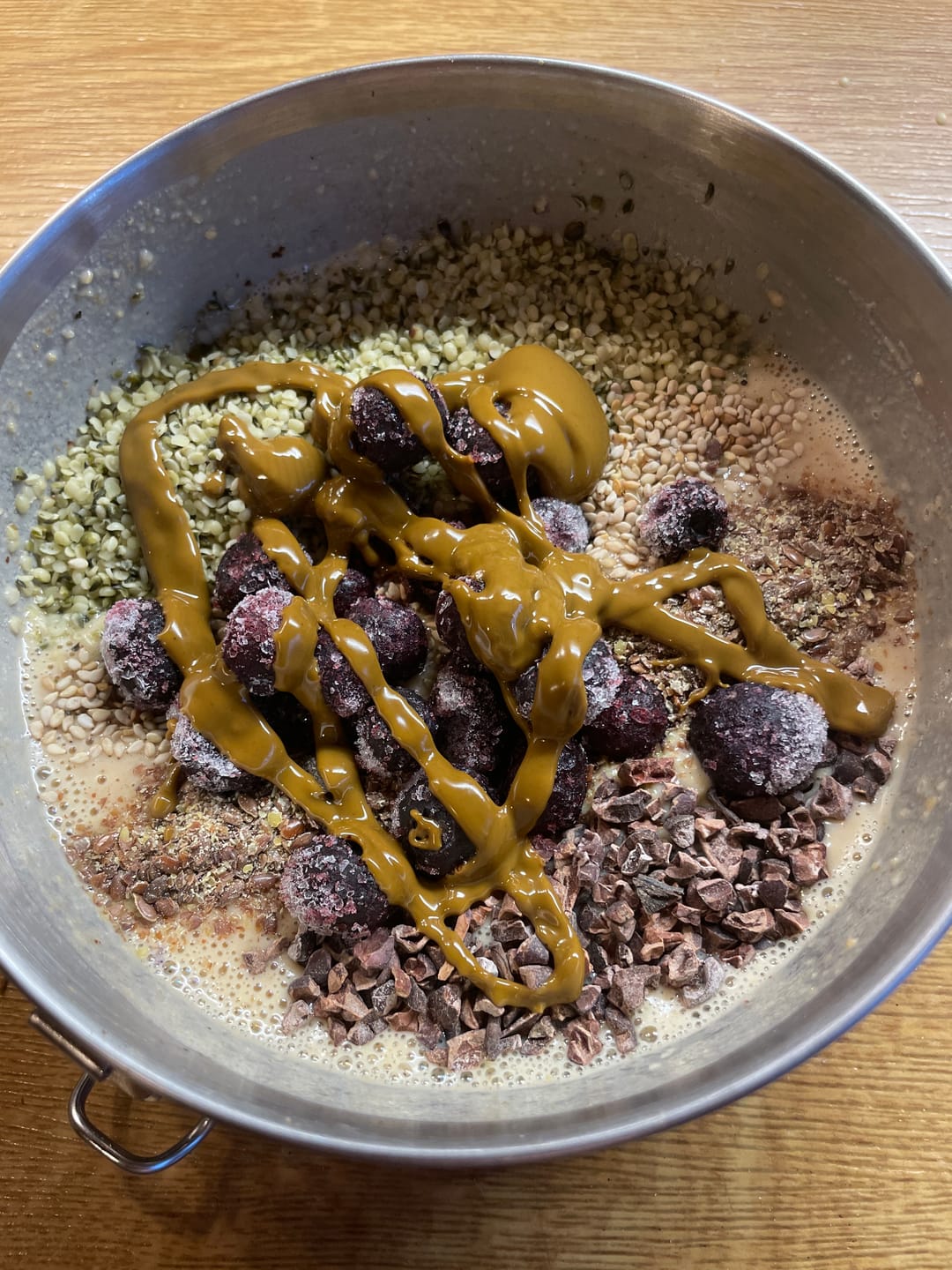 Customer photo review of Probierpaket Mandel Protein Porridge Bio