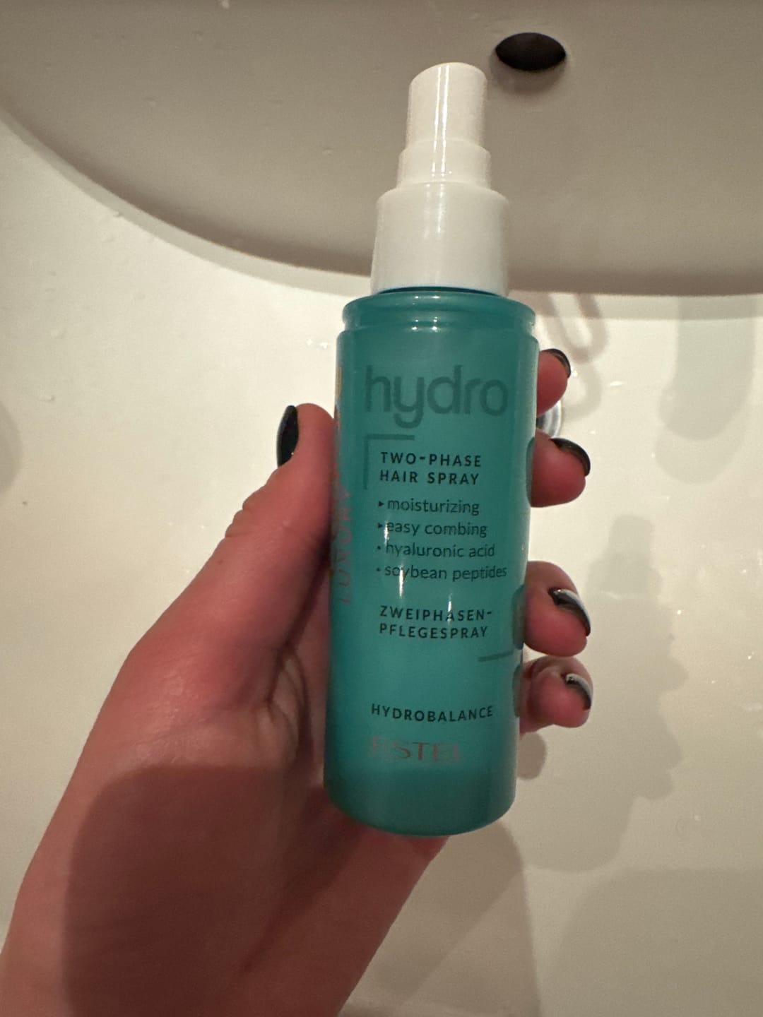 Customer photo review of HC LUXURY HYDROBALANCE Zweiphasen-Pflegespray