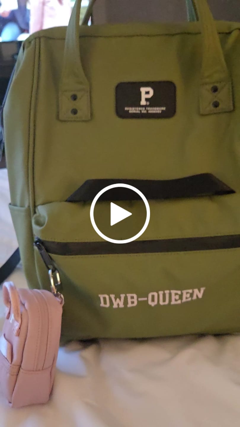 Customer video review of Personalized Cascade Backpack - Standard