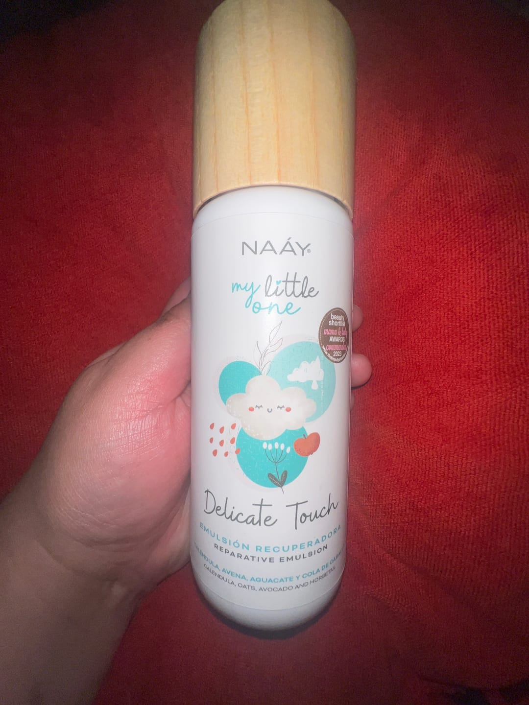 Customer photo review of Delicate Touch | Emulsión Recuperadora | Calmante