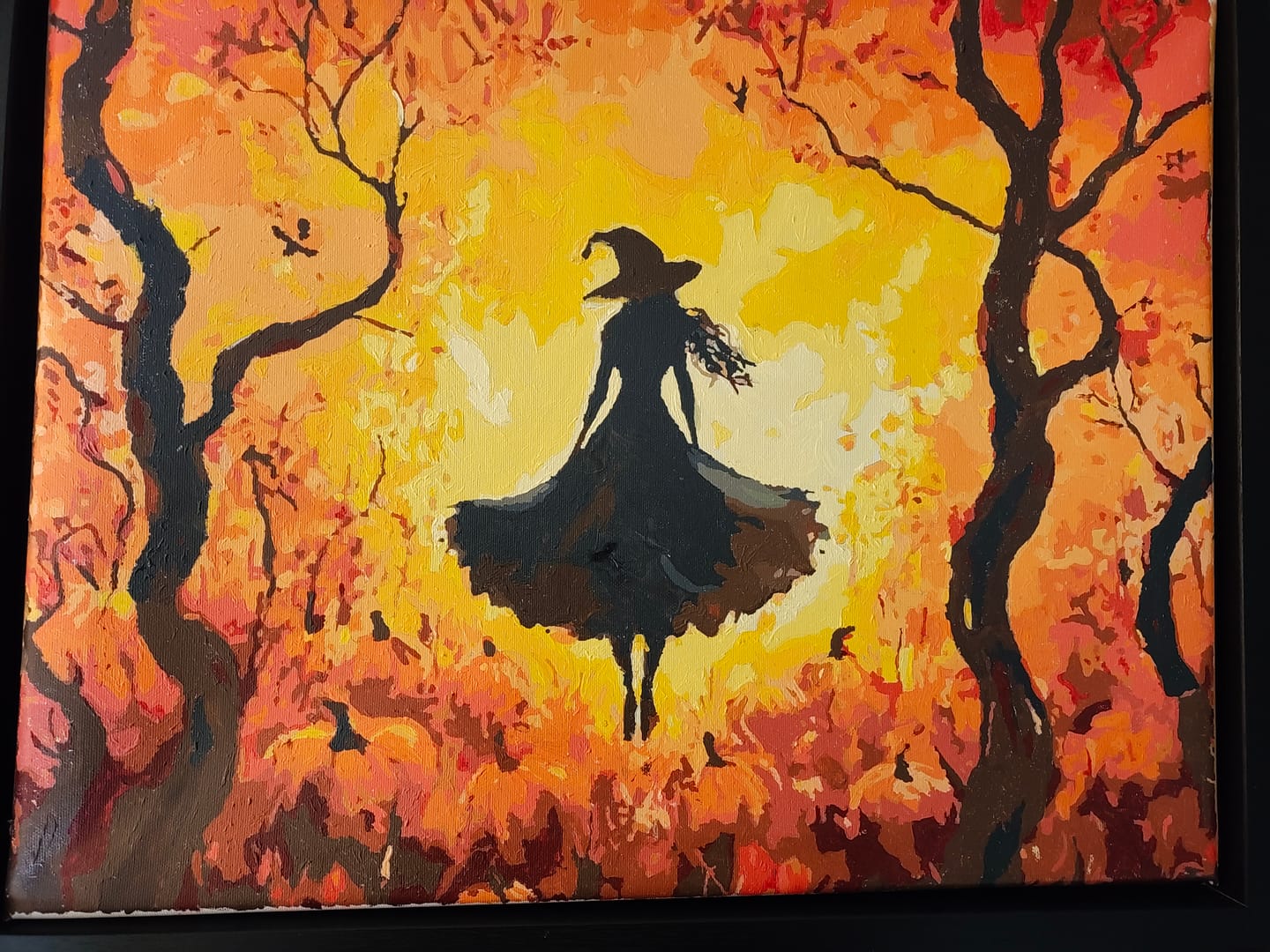 Customer photo review of Pumpkin Witch