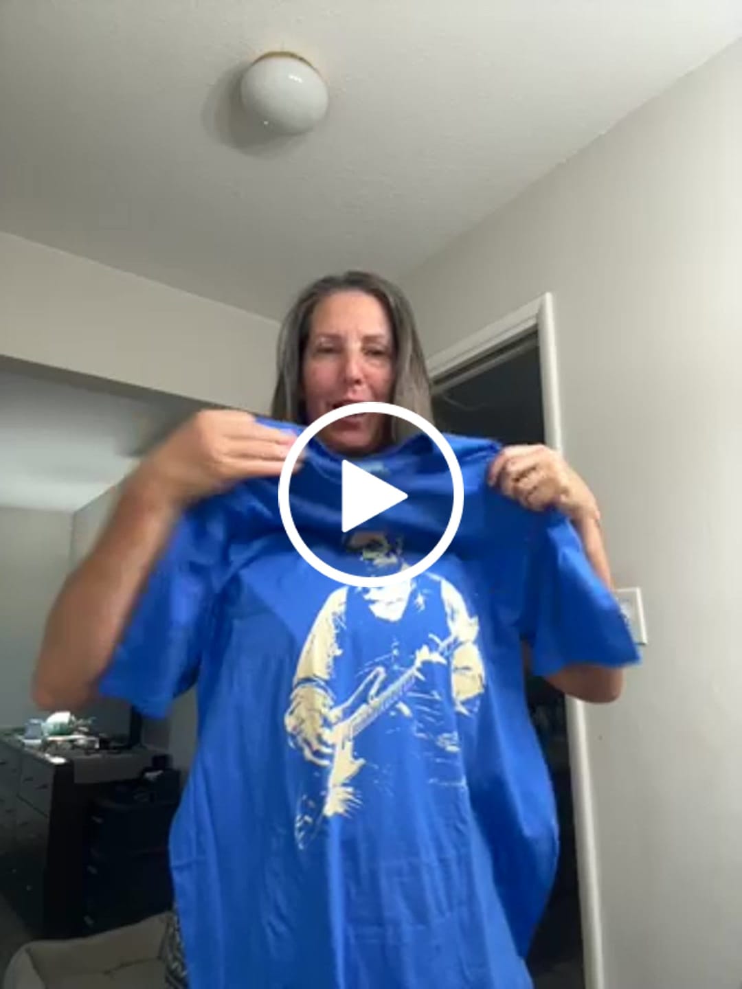 Customer video review of Lincoln Guitar T-Shirt