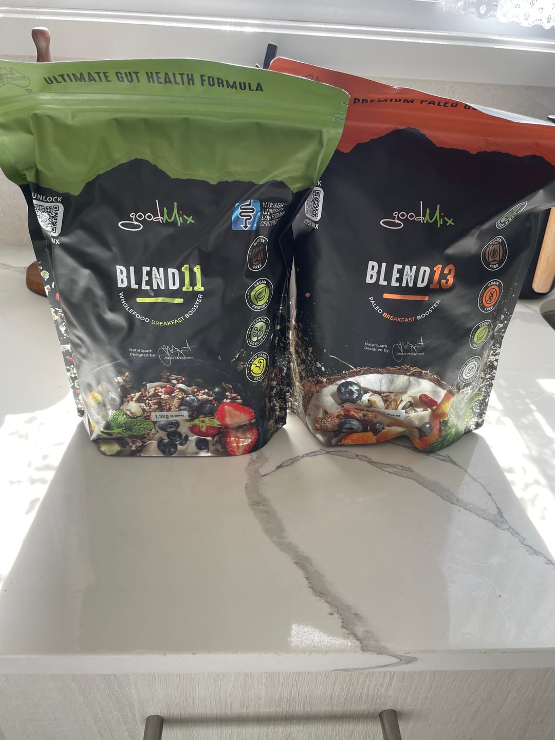 Customer photo review of Blend11: Low FODMAP, low carb, gluten free bircher muesli (Best Poos Ever!)