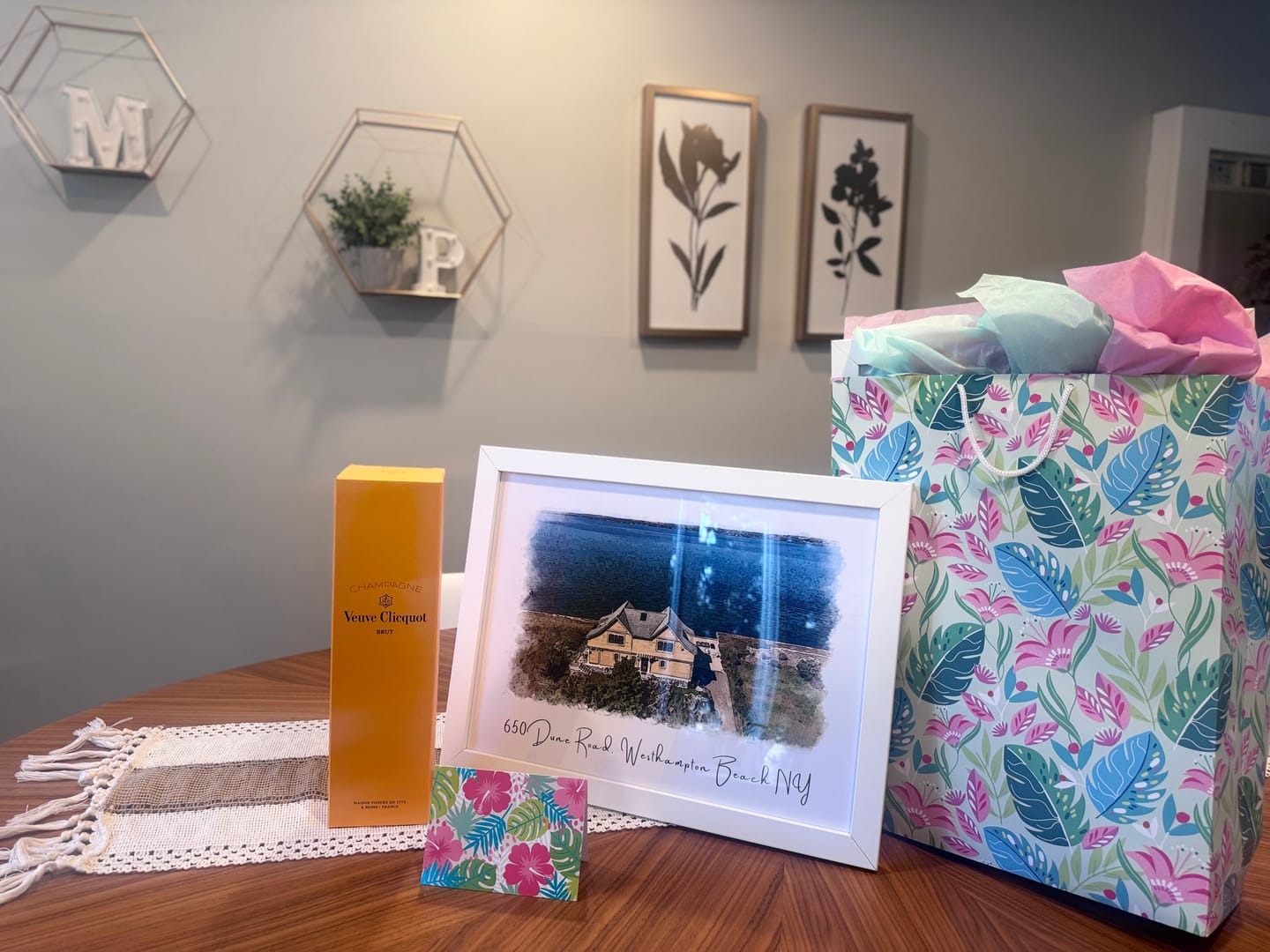 Customer photo review of Custom House Portrait