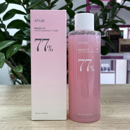 Customer photo review of Anua Peach 77 Niacin Essence Toner – Hydrating & Barrier Repair 250ml