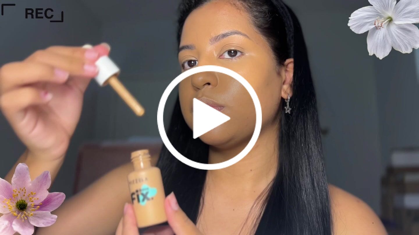 Customer video review of Base Líquida FIX - Vizzela