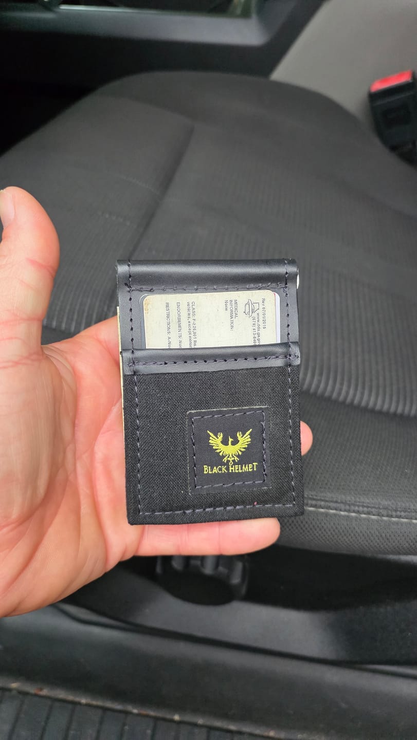 Customer photo review of Used Bunker Gear Money Clip
