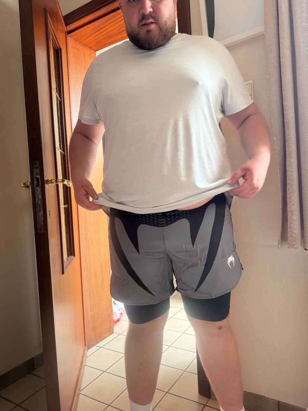 Customer photo review of Venum MMA Shorts Attack - Zwart/Grijs