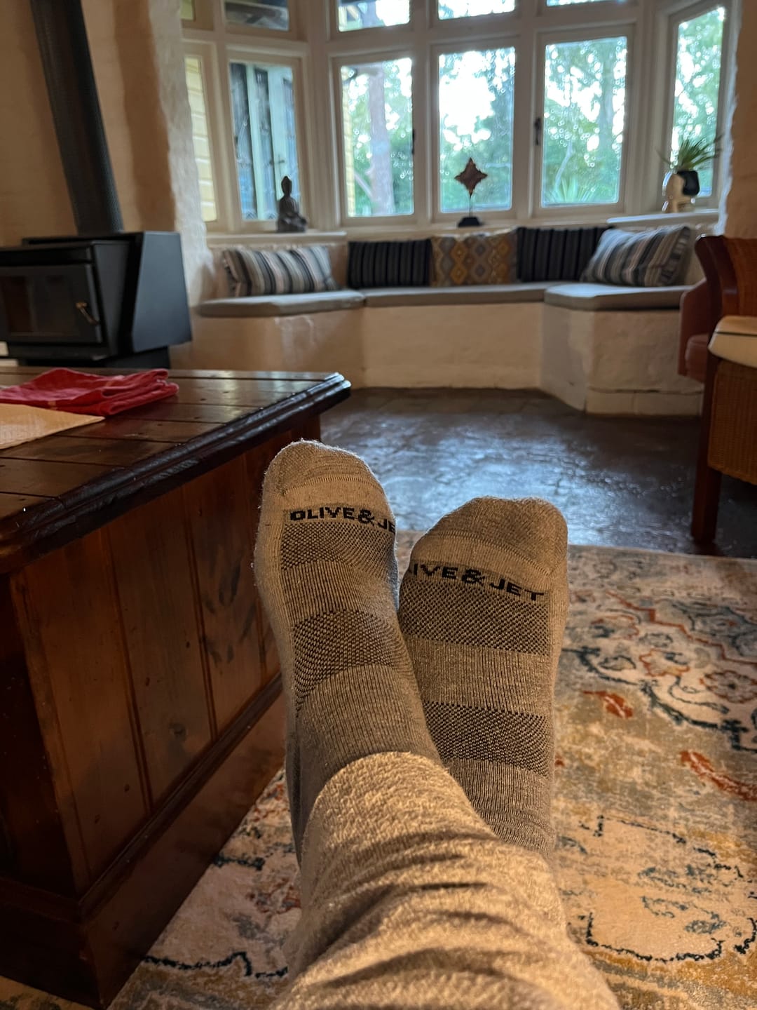 Customer photo review of Quarter Socks