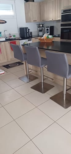 Customer photo review of Housse de chaise de bar imperméable - Léa