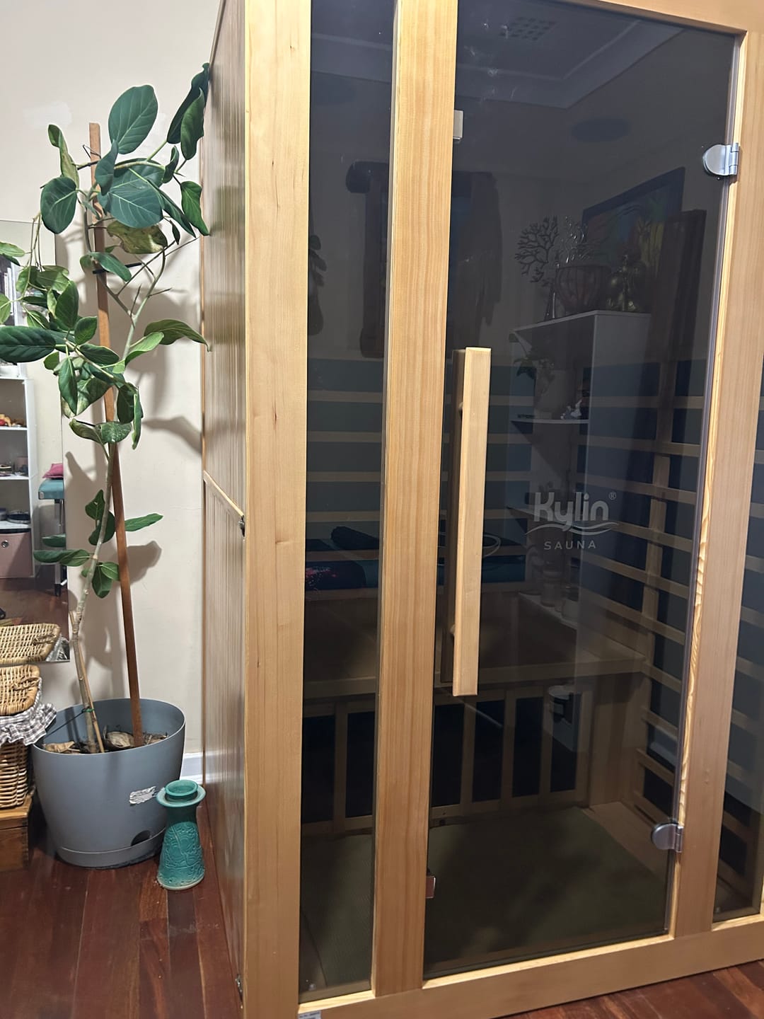 Customer photo review of Kylin Low EMF Carbon Infrared Sauna Room 2 Person QD-D2