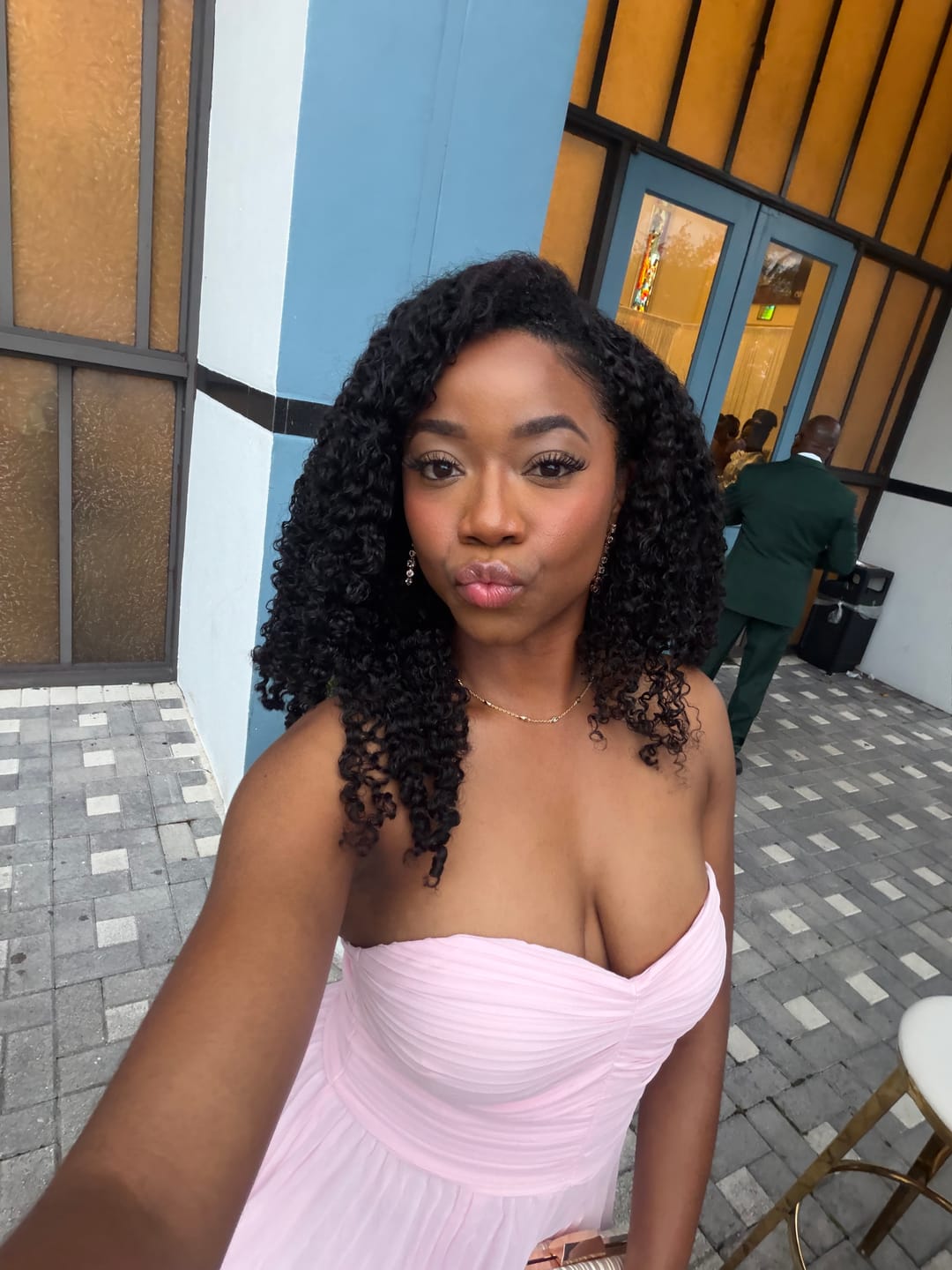 Customer photo review of Ocean Curly Tight - 7 business day preorder