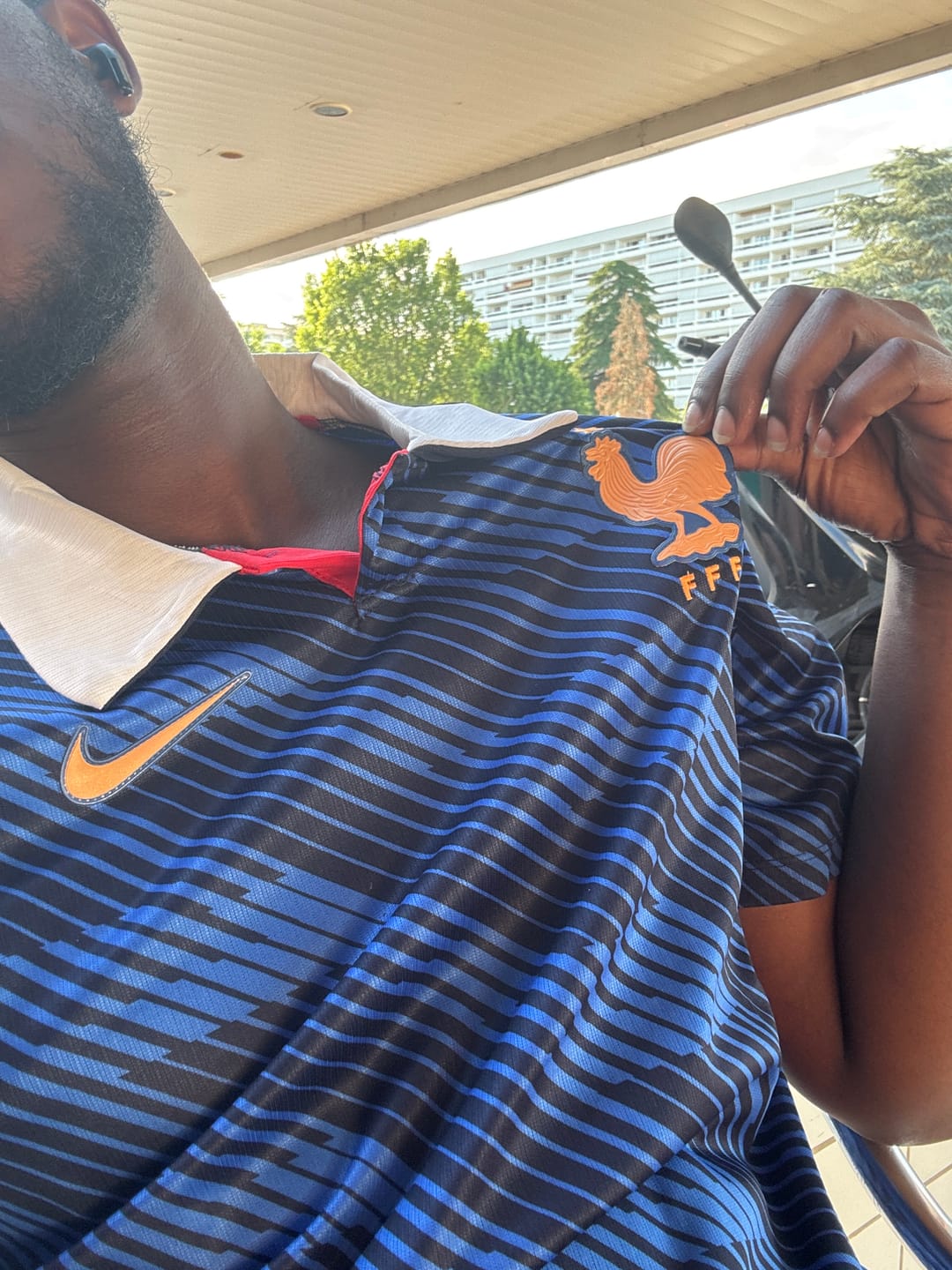 Customer photo review of Maillot France Coupe du monde 2026
