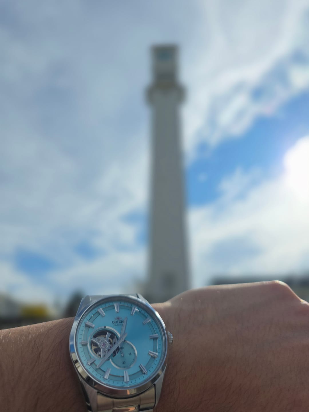 Customer photo review of Reloj Orient Automatic RA-AR0009L Open Heart 40.8 mm
