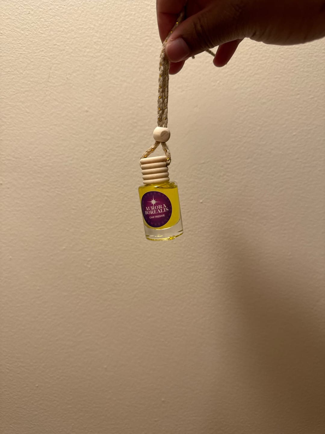 Customer photo review of Aurora Borealis Car Freshie
