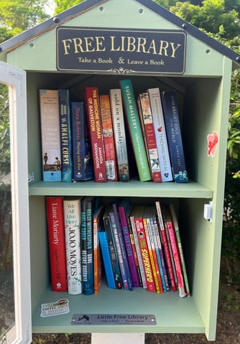 Customer photo review of Little Free Library Official Charter Sign