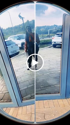 Customer video review of Crocodile  Print Long Sleeve Crop Jacket