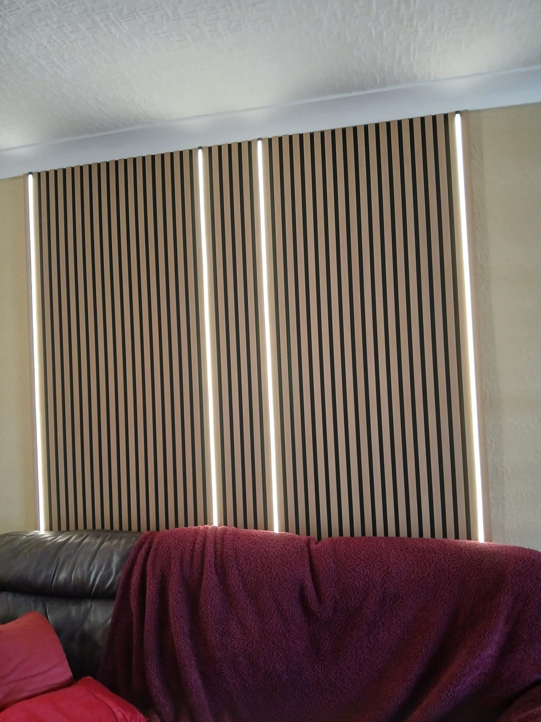 Customer photo review of Premium LED light kit 4 x 240cm LED Light Strips