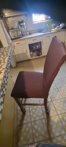 Customer photo review of Housse de chaise imperméable - Louane